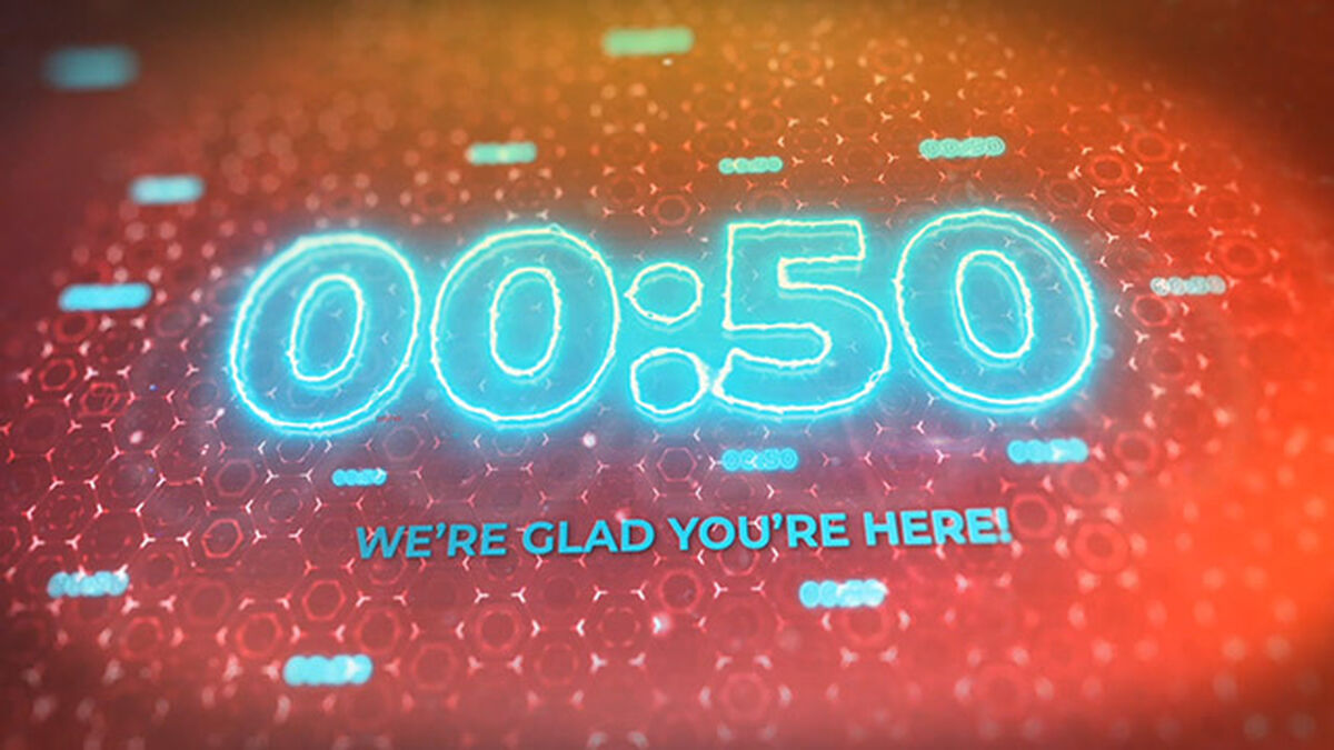 Red Techno Countdown image number null